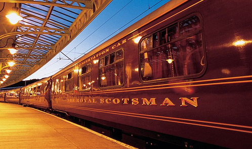 luxury train scotsman