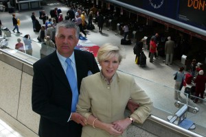 Fay Lejeune and Simon Pielow, Owners of The Luxury Train Club