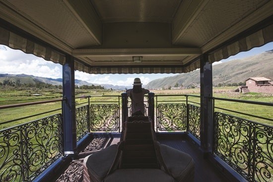Luxury Train Peru Belmond Andean Explorer Observation Lounge