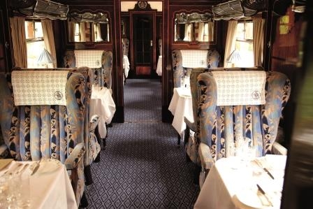 Belmond British Pullman carriages Gwen Luxury Train Club 