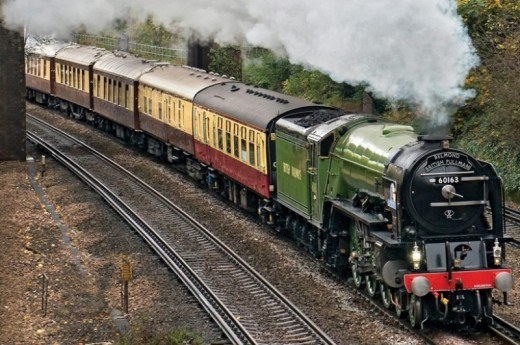 British Pullman Steam Loco Luxury Train Club