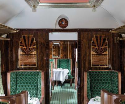 British Pullman Carriages Cygnus Wes Anderson Carriage Luxury Train Club
