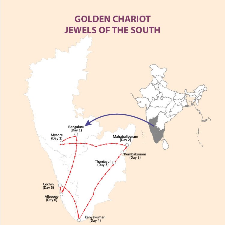 Golden Chariot Jewels of the South