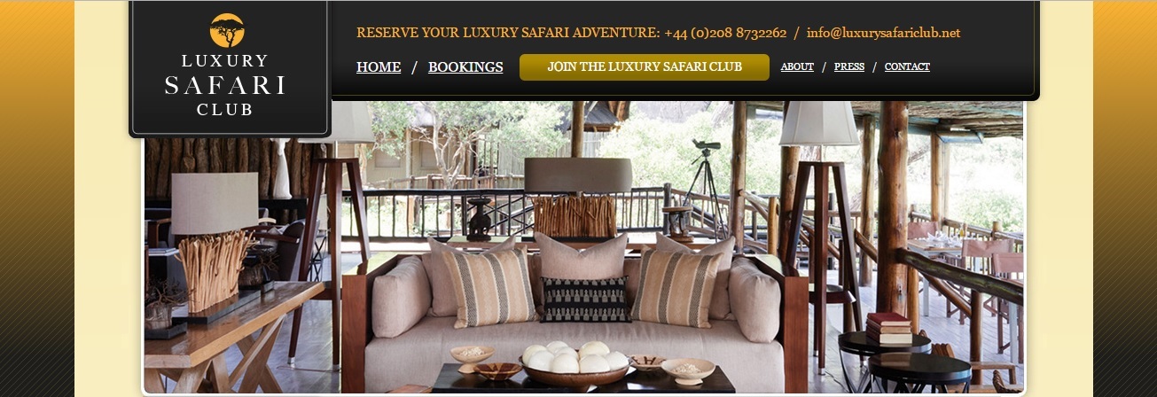 Luxury Safari Club - Safaris, transferts et hôtels