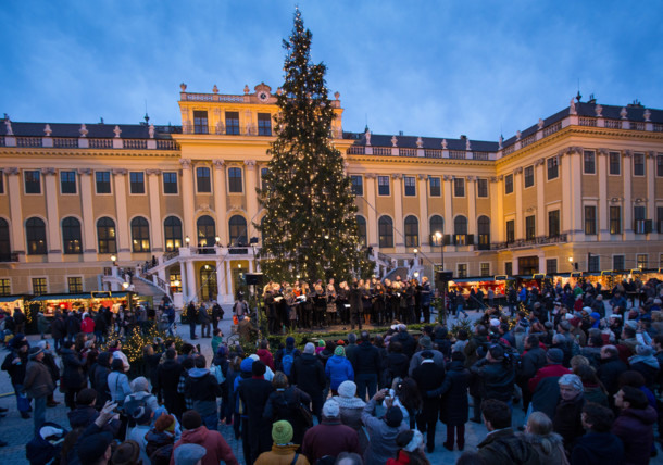 Luxury Train Club Vienna Christmas Schonbrunn Palace
