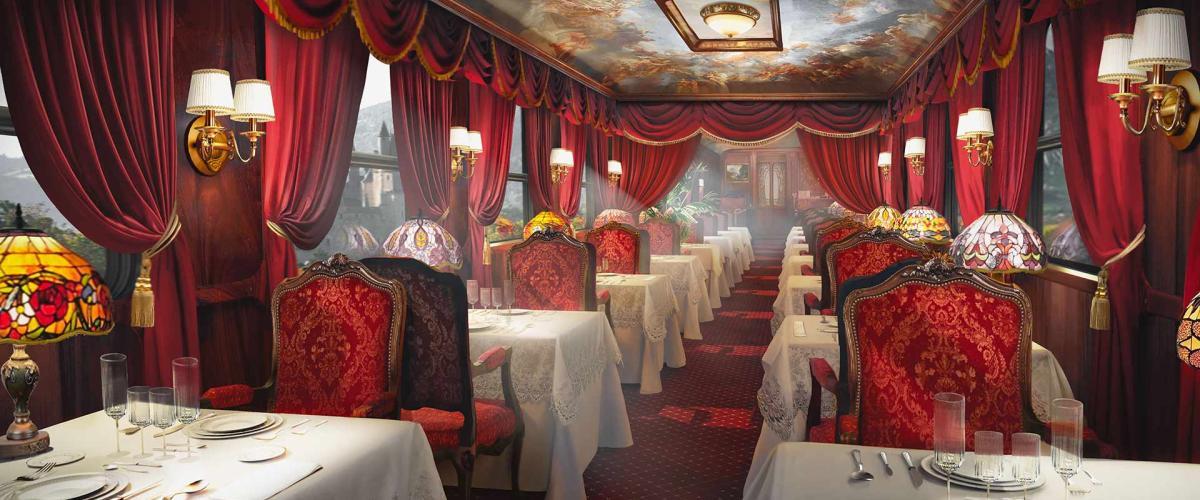 Luxury Train News April 2023 Le Grand Tour Dining Car Luxury Train Club