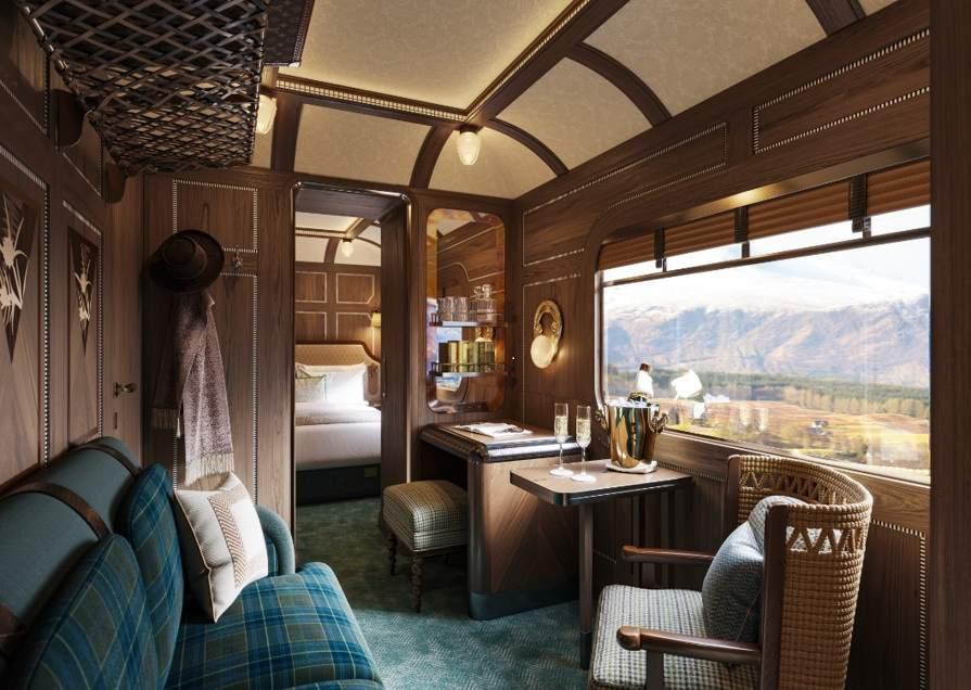 Royal Scotsman Grand Suite Luxury Train Club