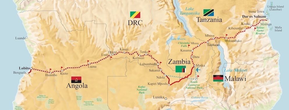 Rovos-Trail-of-two-Oceans-ANgola-Tanzania-Map