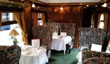 London's luxury train social distancing